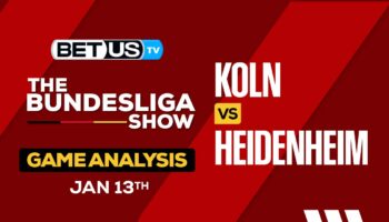 Picks & Predictions: Koln vs Heidenheim 01-13-2024
