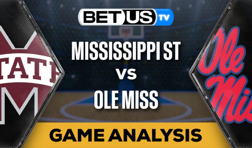 Prediction and Analysis: Mississippi St vs Ole Miss 01-30-24