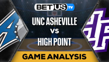 Picks & Prediction: UNC Asheville vs High Point 01-10-2024