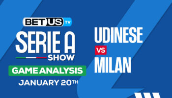 Picks & Predictions: Udinese vs Milan 01-20-2024