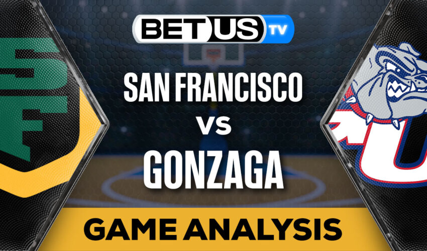 Prediction & Analysis: San Francisco vs Gonzaga 01-25-2024