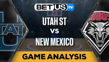 Analysis & Prediction: Utah St vs New Mexico 01/16/24