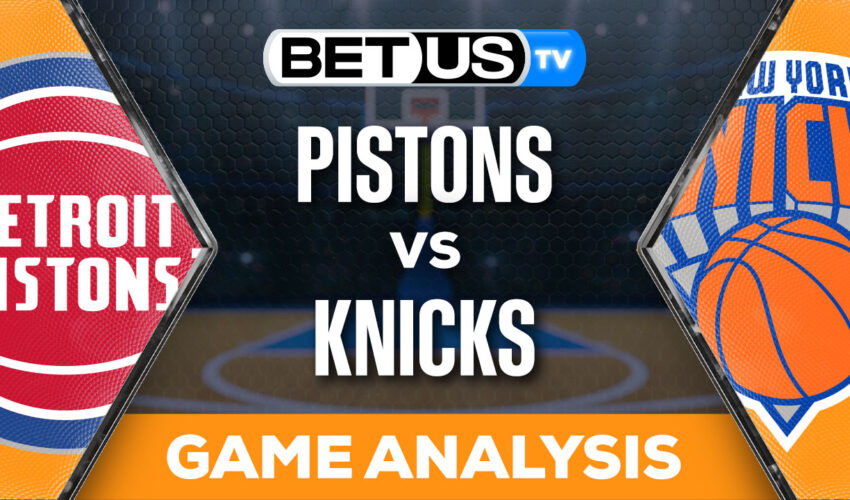Prediction and Analysis: Pistons vs Knicks Feb 26, 2024