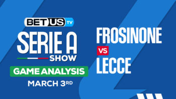 Predictions and Analysis: Frosinone vs Lecce Mar 03, 2024