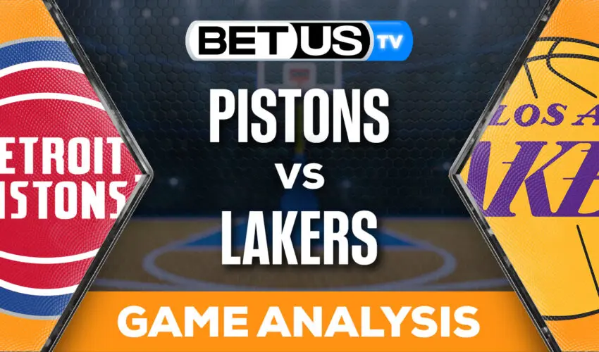 Predictions and Analysis: Pistons vs Lakers Feb 13, 2024
