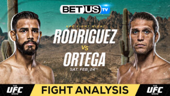 Predictions and Analysis: Rodriguez vs Ortega Feb 24, 2024