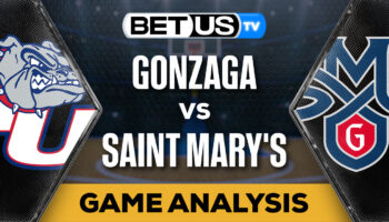 Predictions and Analysis: Gonzaga vs Saint Mary’s March 12, 2024