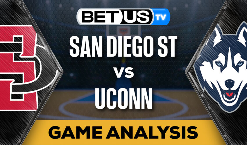 Predictions and Analysis: San Diego St vs UConn March 28, 2024
