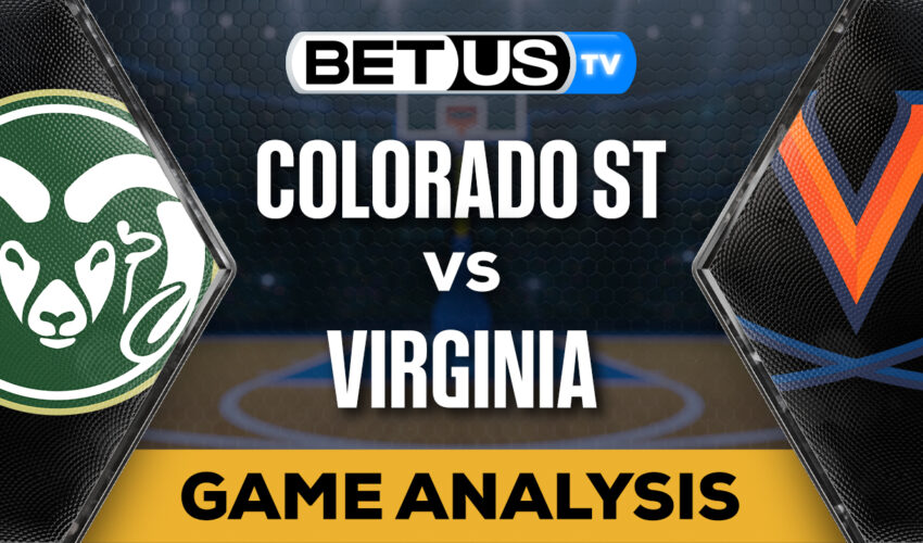 Predictions and Analysis: Colorado St vs Virginia Mar 19, 2024