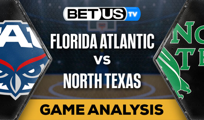 Predictions and Analysis: Florida Atlantic vs North Texas Mar 06, 2024