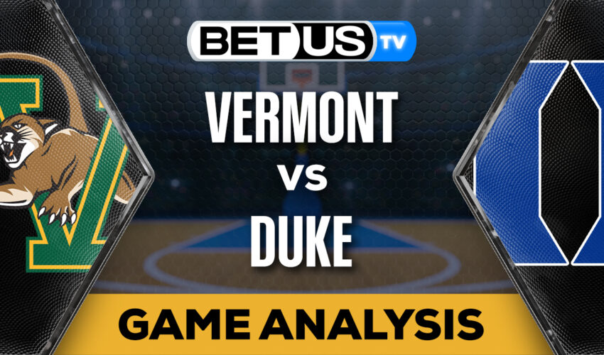 Prediction and Analysis: Vermont vs Duke, March 22, 2024