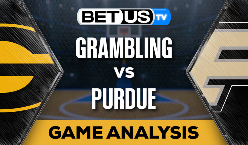 Predictions and Analysis: Grambling vs Purdue Mar 22, 2024