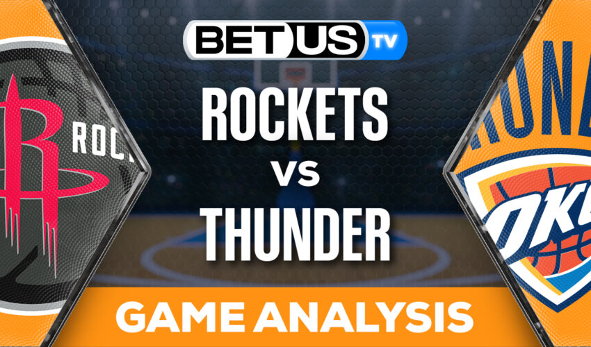 Prediction and Analysis; Rockets vs Thunder Mar 27, 2024