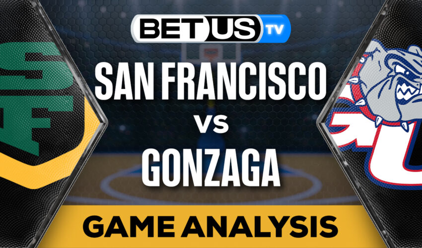 Predictions and Analysis: San Francisco vs Gonzaga Mar 11, 2024