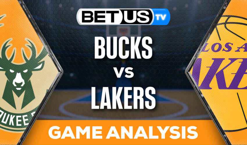 Predictions and Analysis: Bucks vs Lakers Mar 08, 2024