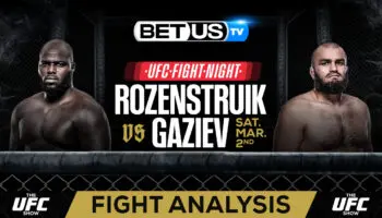 Prediction and Analysis: Rozenstruik vs Gaziev March 02, 2024