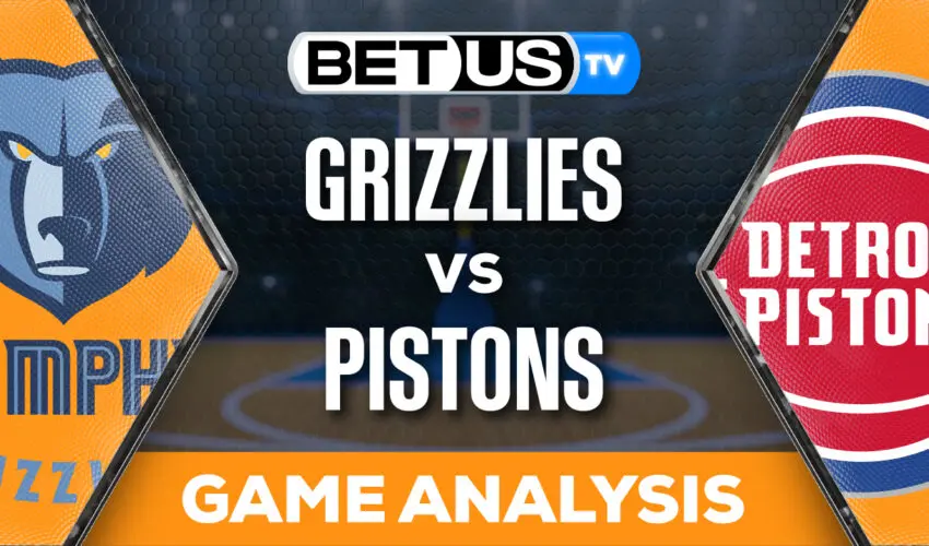 Predictions and Analysis Grizzlies vs Pistons April 01, 2024