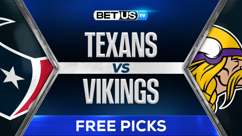 (Video) Texans vs Vikings Prediction and Analysis Sept 22, 2024