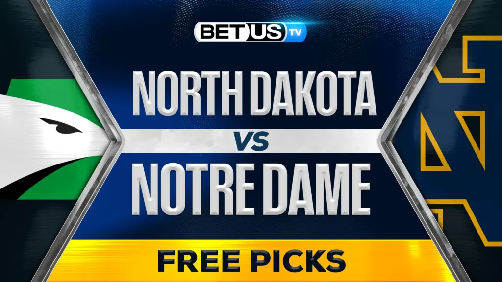 (Video) North Dakota vs Notre Dame Prediction and Analysis Nov 19, 2024