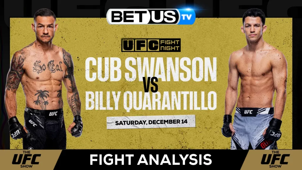 (Video) Cub Swanson vs Billy Quarantillo Prediction and Analysis Dec 14, 2024