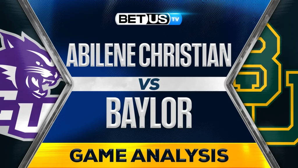 (Video) Abilene Christian vs Baylor Prediction and Analysis Dec 9th, 2024 12-09-2024