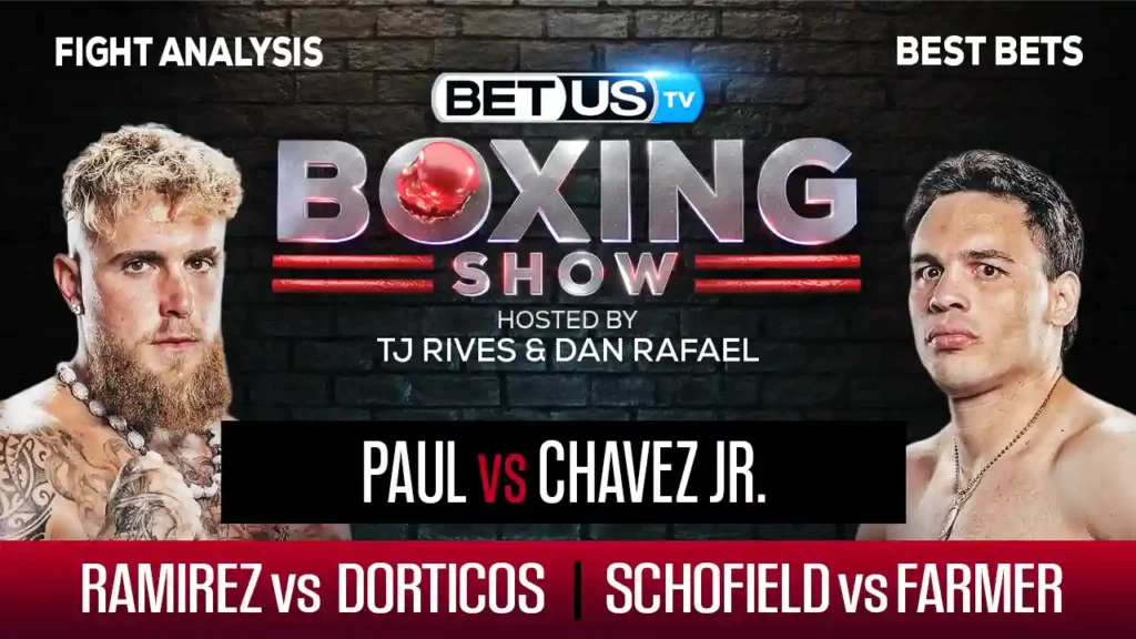 Boxing Picks and Predictions: Paul vs Chavez Jr, Ramirez vs Dorticos, Schofield vs Farmer Odds Breakdown